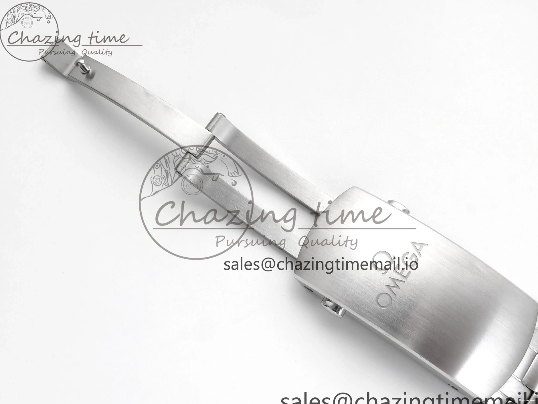 0507 Seamaster 300m Chrono SS YG OMF 1:1 Best Edition Blue Dial on SS YG Bracelet A Popular 7685